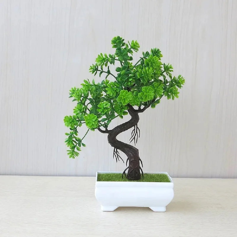 Plantas de plástico. Bonsai Pequeno.  Enfeites para Sala. Decoração de mesa.